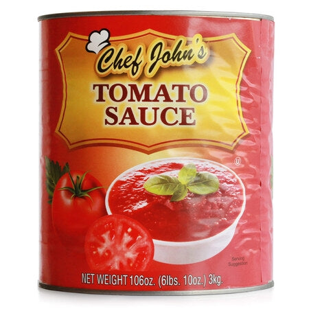 Wholesale Chef John Case Tomato Sauce- Bulk