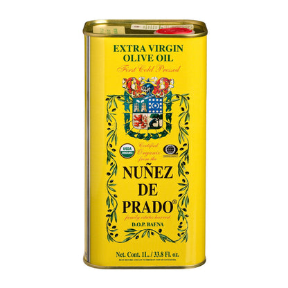 Wholesale Nunez De Prado Evoo Tin 1L- Bulk