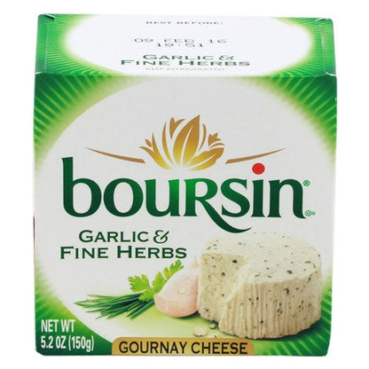 Wholesale Boursin Each Garlic & Fine Herbs Gournay Cheese- Bulk