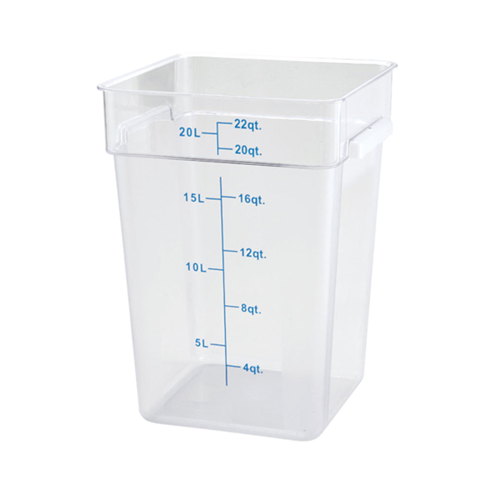 Wholesale Winco Each 22 Quart Food Storage Container- Bulk