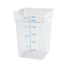 Wholesale Winco Each 22 Quart Food Storage Container- Bulk