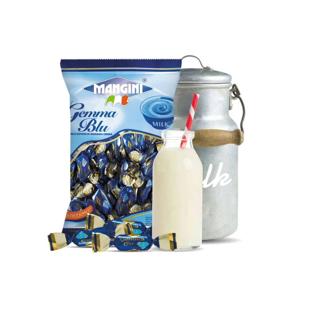 Wholesale Mangini Case Hard Crema Caffe Candy- Bulk