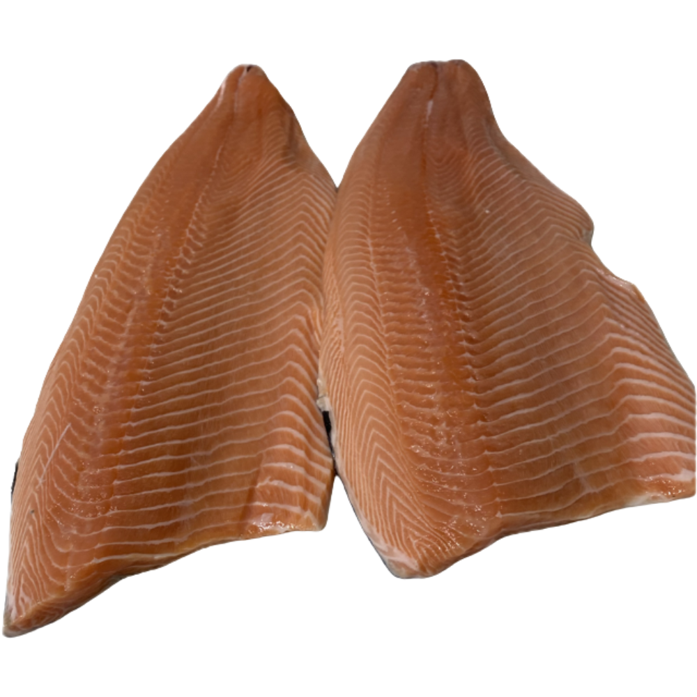 Wholesale Hidden Fjord Case Faroe Island Salmon Fillet With Skin On- Bulk