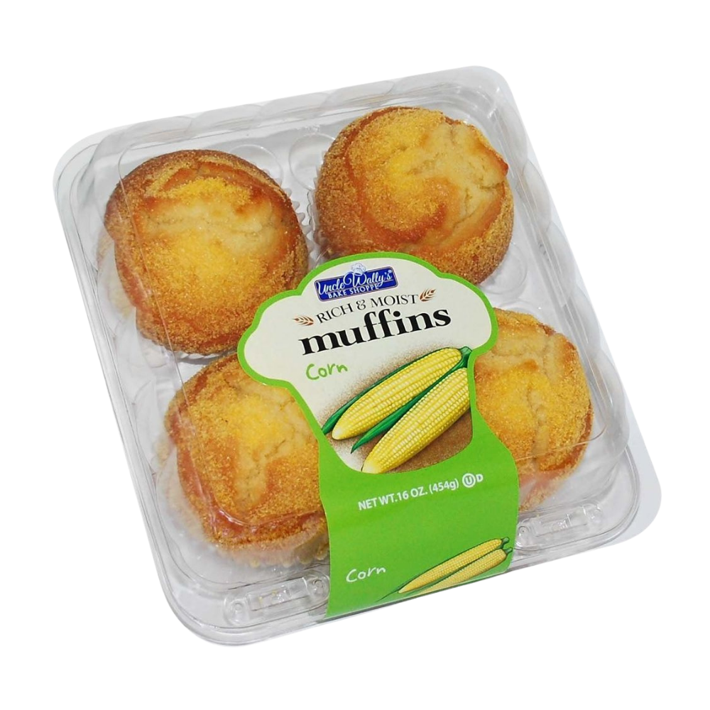 Wholesale Uncle Wally'S Case 4Oz Corn Muffin Retail Pack- Bulk