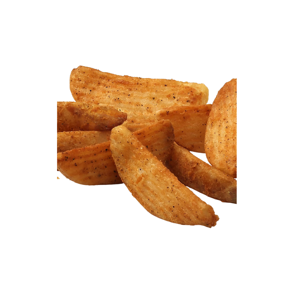 Wholesale Lamb Weston Case 8-Cut Seasoned Crinkle French Fry Wedges- Bulk