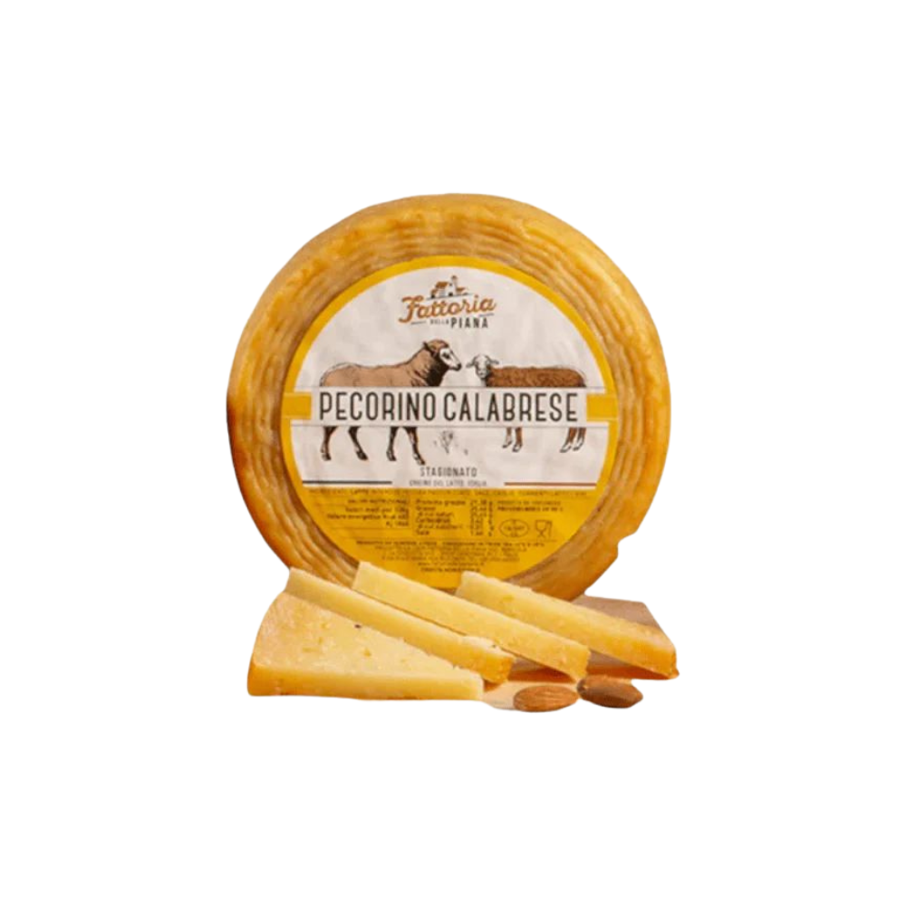 Wholesale Piana Case Aged Pecorino Calabrese Cheese- Bulk