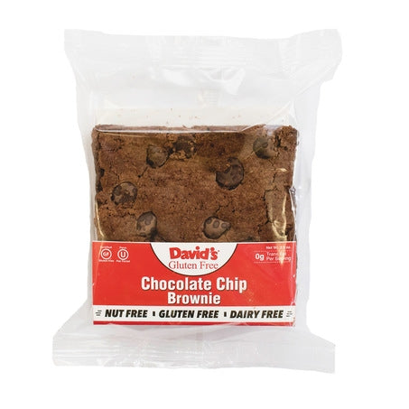 Wholesale David'S Case Gluten Free Chocolate Chip Brownie Iw- Bulk