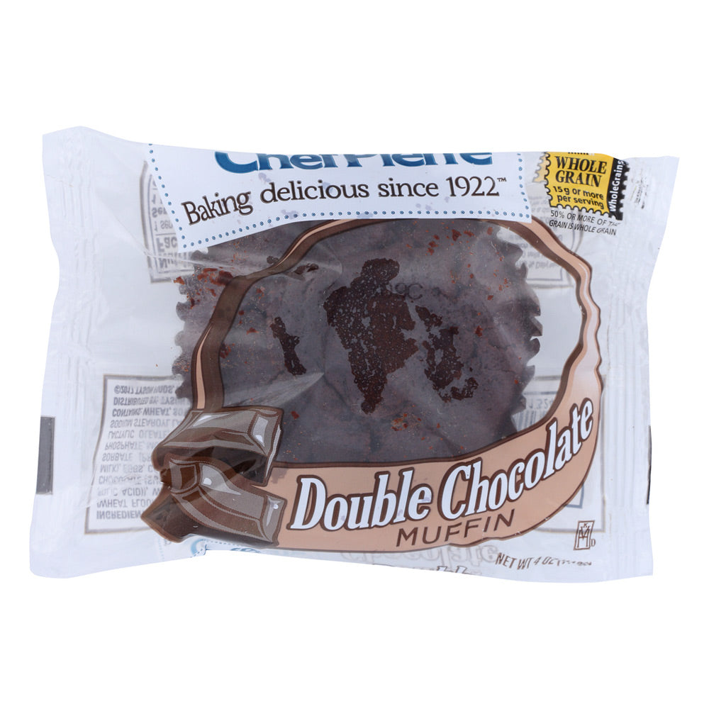 Wholesale Chef Pierre Case * Double Chocolate Muffin Individually Wrapped 4Oz- Bulk