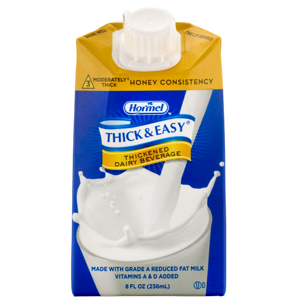 Wholesale Thick & Easy Case Thickened Dairy Beverage Honey Consistency- Bulk