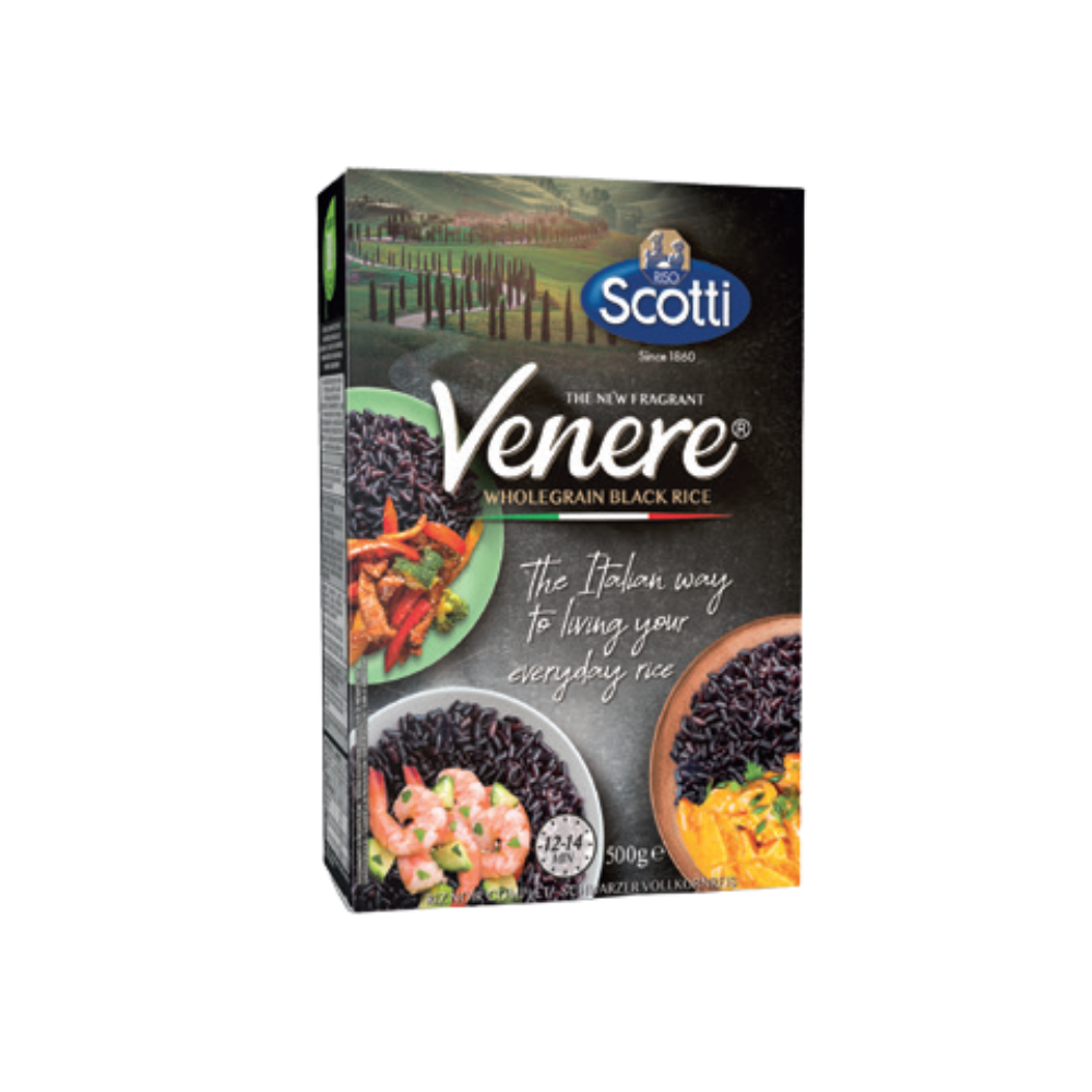 Wholesale Scotti Case Black Parboiled Venere Rice- Bulk