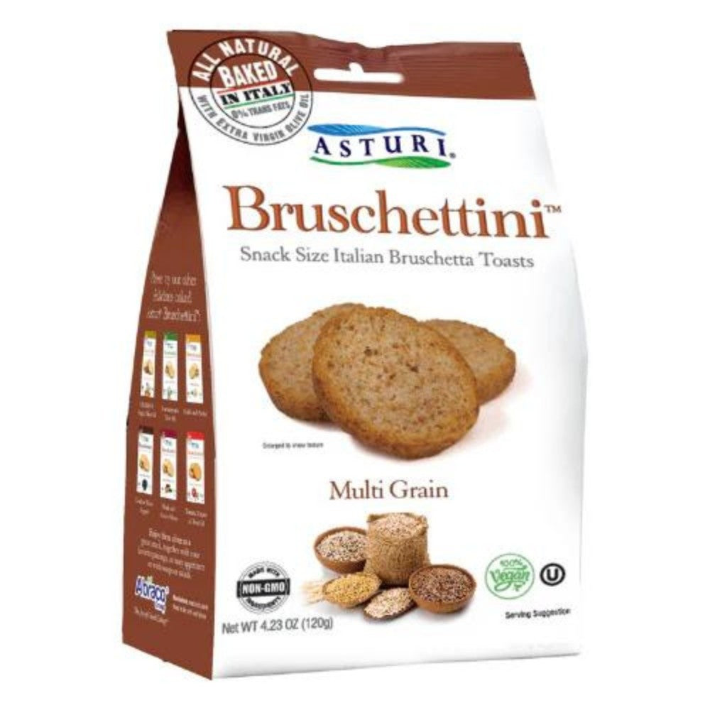 Wholesale Asturi Case Bruschettini Multi Grain- Bulk