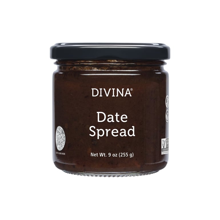 Wholesale Divina Date Spread 9Oz- Bulk