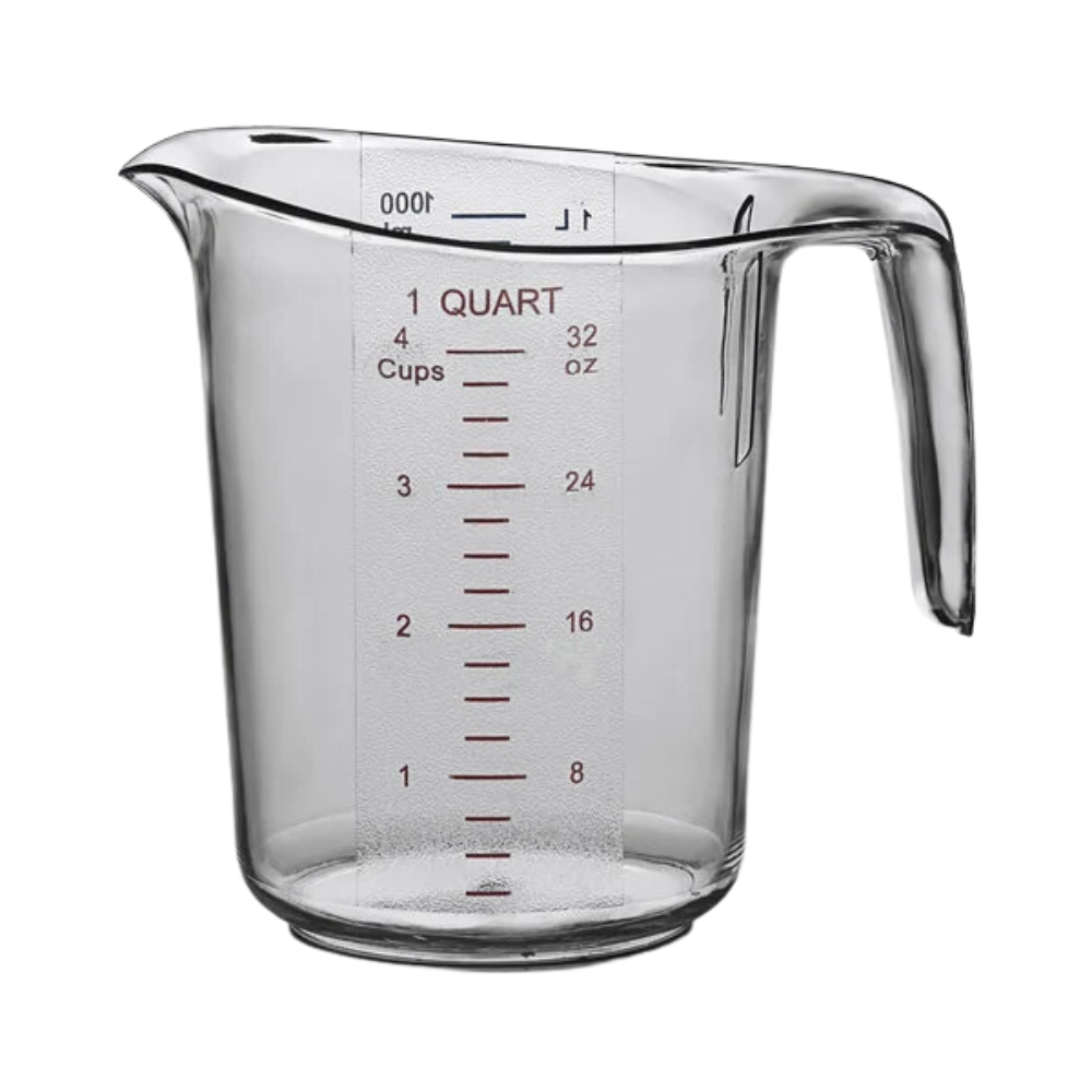 Wholesale Winco Each 4Qt Plastic Measuring Cup- Bulk
