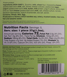 Wholesale Esti Zucchini Muffin Appetizer X.- Bulk
