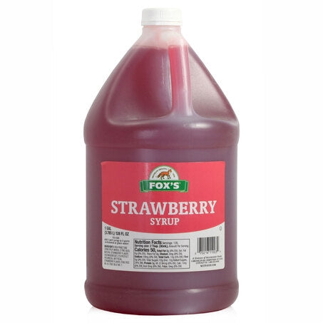 Wholesale Old Tyme Case Strawberry Syrup- Bulk
