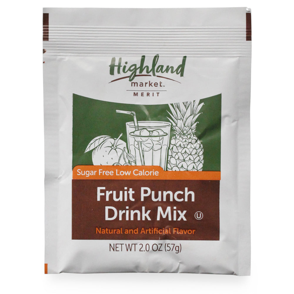 Wholesale Highland Mkt Sugar Free Fruit Punch Mix | 2 oz- Bulk