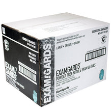 Wholesale Companions Each Large Black Powder Free Nitrile Gloves- Bulk