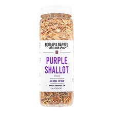 Wholesale Burlap & Barrel Purple Shallot Slices 10oz- Bulk