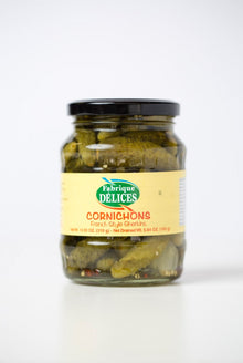 Wholesale Fd Cornichons Glass Jar- Bulk