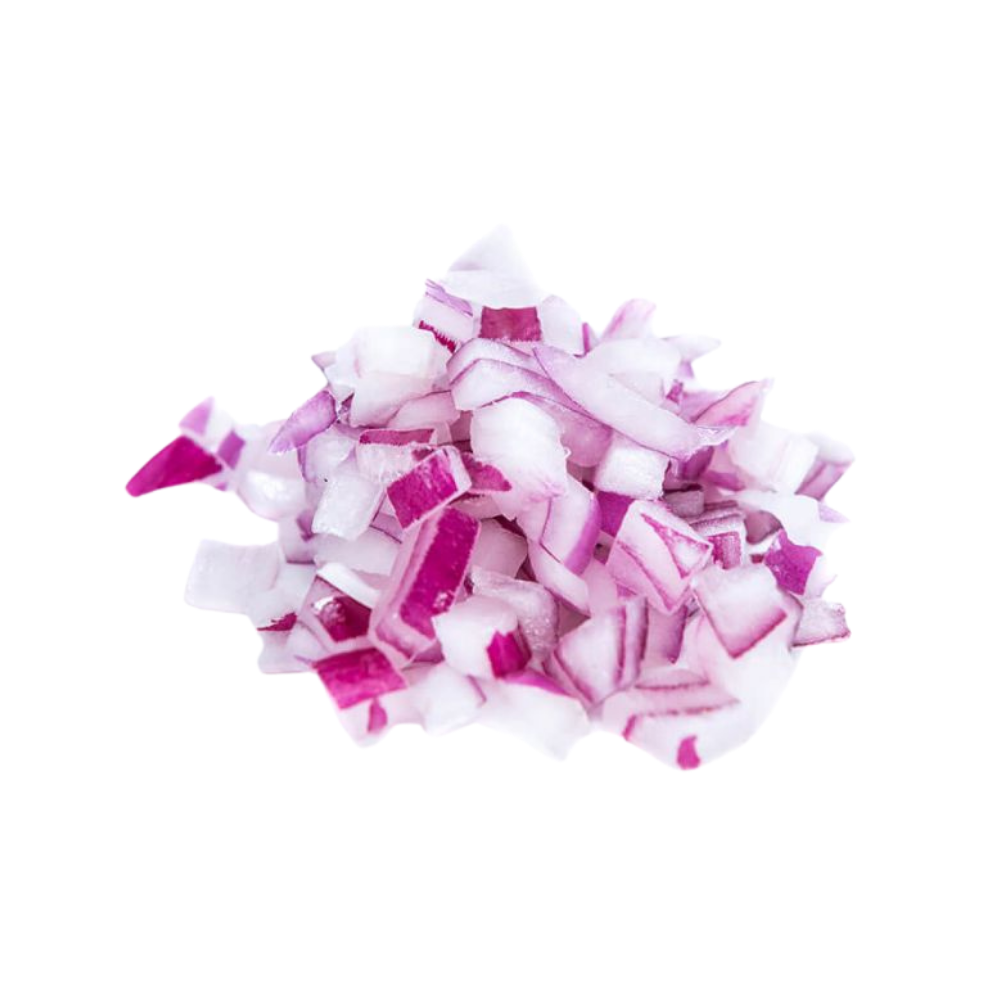 Wholesale BoxNCase Case Iqf Diced Red Onion- Bulk