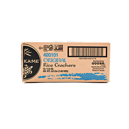 Wholesale Kame Plain Rice Crackers 3.5oz- Bulk