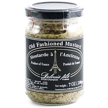Wholesale Delouis Delouis Mustard Old Fashion 7oz- Bulk
