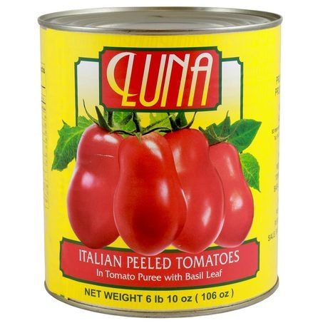 Wholesale Luna Case Italian Whole Peeled Plum Tomato- Bulk