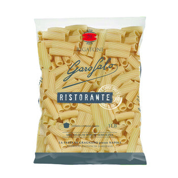 Wholesale Pasta Garofalo Dried Rigatoni Pasta 1lb- Bulk
