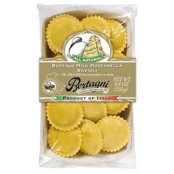 Wholesale Bertagni Frozen Buffalo Mozzarella Ravioli 250gr- Bulk