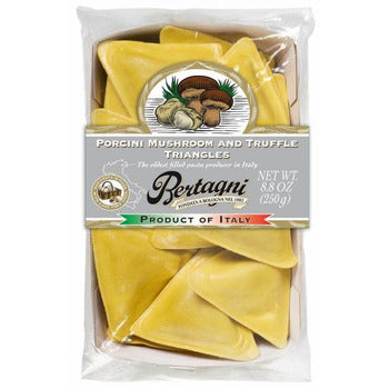Wholesale Bertagni Porcini & Truffle Mezzalune Ravioli 250gram- Bulk