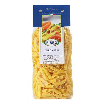 Wholesale Pirro Dried Egg Garganelli Pasta 17.6oz- Bulk