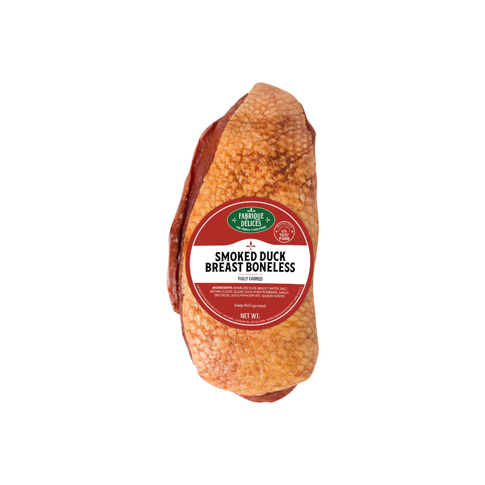 Wholesale Fabrique Case Fully Cooked & Smoked Duck Breast- Bulk