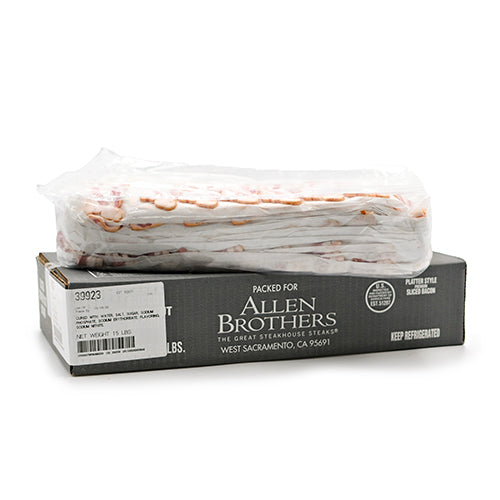 Wholesale Dix Farms 10/14 Applewood Bacon 15lb- Bulk