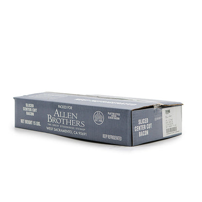 Wholesale Dix Farms Applewood Bacon 1/2in 15lb- Bulk