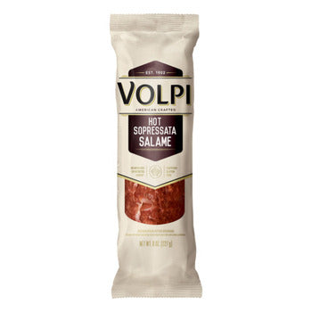 Wholesale Volpi Hot Soppressata 8oz- Bulk