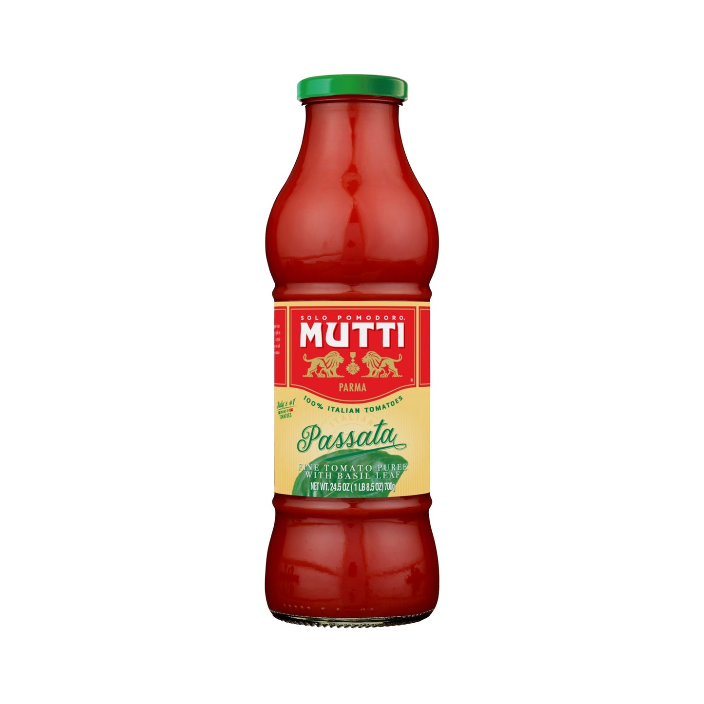 Wholesale Mutti Tomato Passata with Basil- Bulk