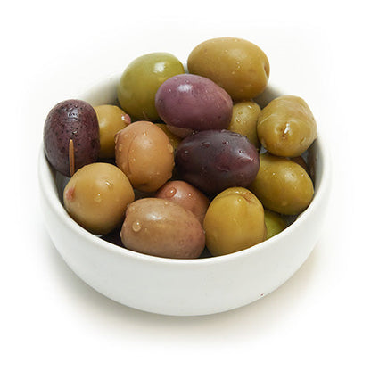 Wholesale BoxNCase Five Types of Whole Blended Olives 13kg- Bulk