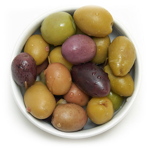 Wholesale BoxNCase Five Types of Whole Blended Olives 13kg- Bulk