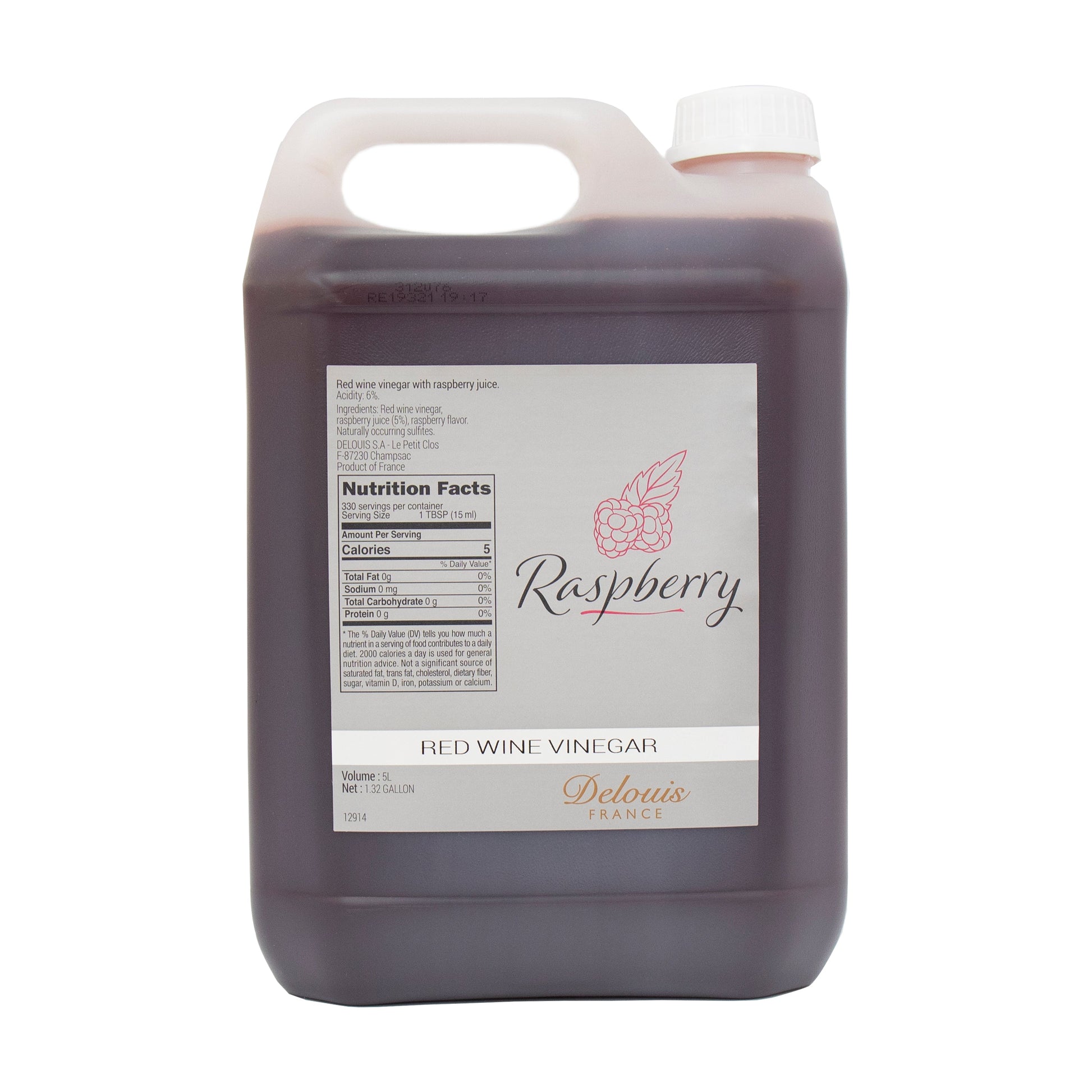 Wholesale Delouis Raspberry Vinegar- Bulk