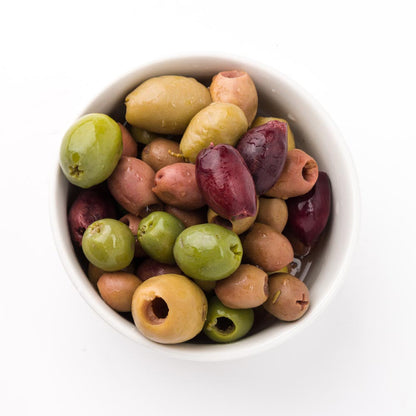 Wholesale BoxNCase Pitted Five Types of Blended Olives 5kg- Bulk