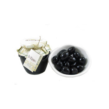 Wholesale BoxNCase Medium Black Cerignola Olives 5.5lb- Bulk