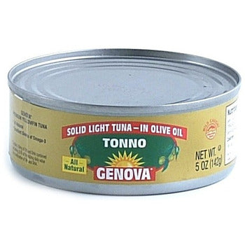 Wholesale Genova Tuna in Olive Oil 5oz- Bulk