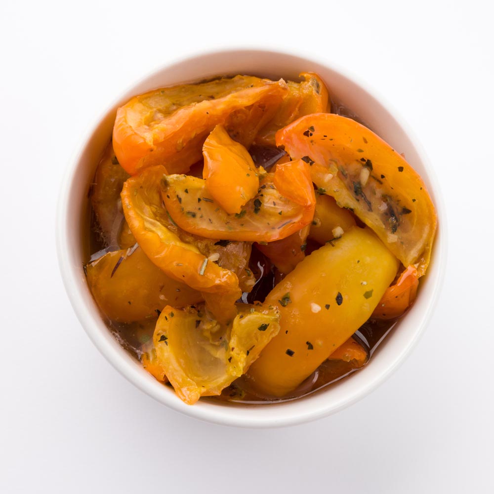 Wholesale BelAria Roasted Yellow Tomatoes 4lb- Bulk