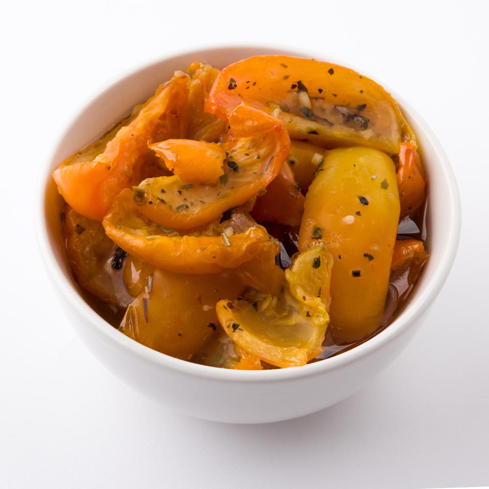 Wholesale BelAria Roasted Yellow Tomatoes 4lb- Bulk