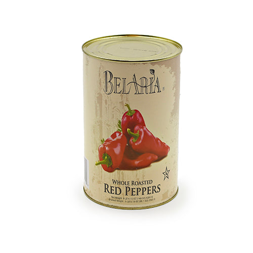 Wholesale BoxNCase Roasted Red Capia Peppers 4.2kg- Bulk