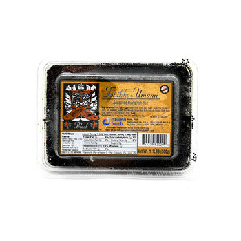 Wholesale Azuma Foods Black Tobiko Roe- Bulk