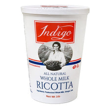 Wholesale Indigo Each Whole Milk Ricotta Cheese- Bulk