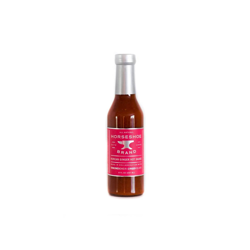 Wholesale Horseshoe Korean Ginger Hot Sauce | 8 oz- Bulk