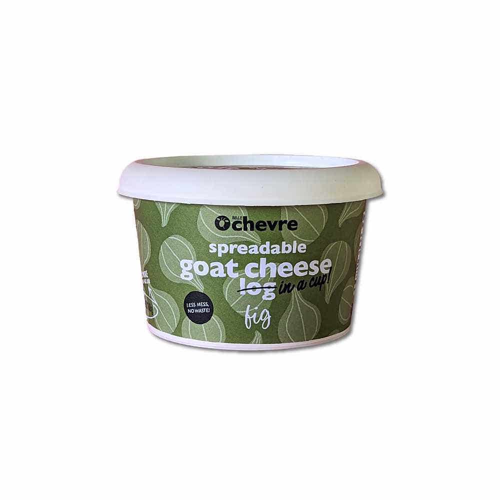 Wholesale Belle Chevre Spread Fig Spreadable Goat Cheese 6 Oz- Bulk