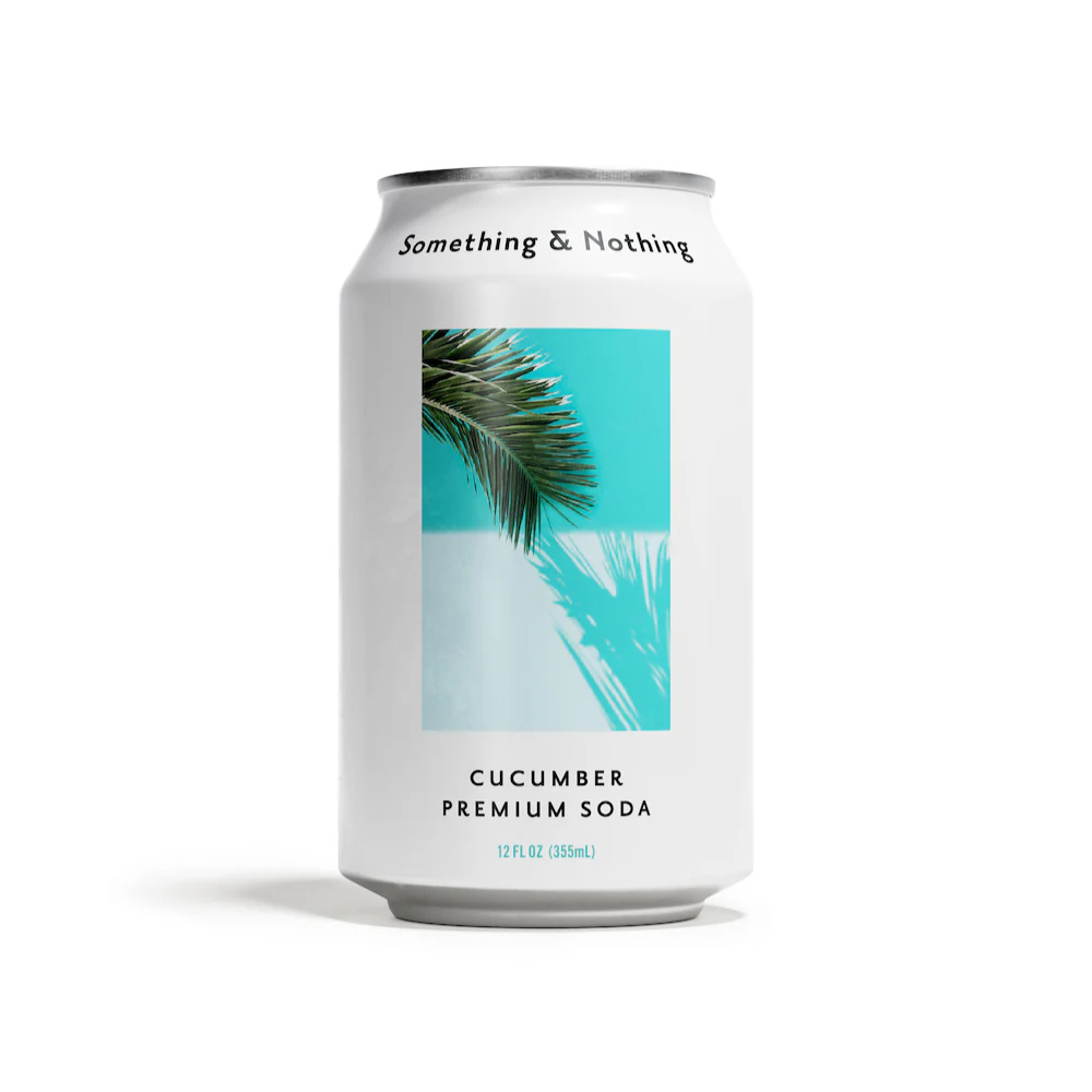 Wholesale Smthng & Nthng Case Cucumber Premium Soda- Bulk